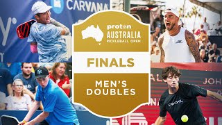 【동영상】Tyson McGuffin／Gabriel Tardio VS Quang Duong／CJ Klinger 프로톤 오스트레일리아 피클볼 오픈 결승