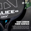 Malice Open Throat Raw Carbon 16mm